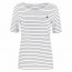 SALE % | Marc O'Polo | T-Shirt - Regular Fit - Stripes | Weiß online im Shop bei meinfischer.de kaufen Variante 2