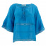 SALE % | Monari | Bluse - oversized - Häkel-Elemente | Blau online im Shop bei meinfischer.de kaufen Variante 2