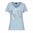 SALE % | Monari | T-Shirt - Regular Fit - Wording | Blau online im Shop bei meinfischer.de kaufen Variante 2