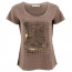 SALE % | Monari | T-Shirt - Regular Fit - Strassdekor | Braun online im Shop bei meinfischer.de kaufen Variante 2