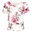 SALE % | Monari | Sweatshirt - Comfort Fit - Flowerprint | Weiß online im Shop bei meinfischer.de kaufen Variante 2
