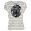 SALE % | Monari | Jerseyshirt - oversized - Pailletten-Print | Grau online im Shop bei meinfischer.de kaufen Variante 2