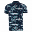 SALE % | Monte Carlo | Poloshirt - Regular Fit - Print | Blau online im Shop bei meinfischer.de kaufen Variante 2
