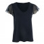SALE % | More&More | T-Shirt - Slim Fit - Volant-Ärmel | Blau online im Shop bei meinfischer.de kaufen Variante 2