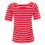 SALE % | More&More | T-Shirt - fitted - Stripes | Rot online im Shop bei meinfischer.de kaufen Variante 3