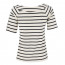 SALE % | More&More | T-Shirt - fitted - Stripes | Weiß online im Shop bei meinfischer.de kaufen Variante 3