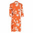 SALE % | ONE MORE STORY | Kleid - Loose Fit  - Flowerprints | Orange online im Shop bei meinfischer.de kaufen Variante 3