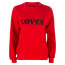 SALE % | ONE MORE STORY | Sweater - Regular Fit - Wording | Rot online im Shop bei meinfischer.de kaufen Variante 2