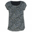 SALE % | Opus | T-Shirt - Flinka flower - Material-Mix | Blau online im Shop bei meinfischer.de kaufen Variante 2