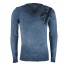 SALE % | Q/S designed by | Henleyshirt - fitted - Cold-dye-Optik | Blau online im Shop bei meinfischer.de kaufen Variante 2