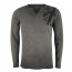 SALE % | Q/S designed by | Henleyshirt - fitted - Cold-dye-Optik | Grau online im Shop bei meinfischer.de kaufen Variante 2