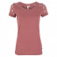 SALE % | Q/S designed by | T-Shirt - Regular Fit - Spitzen-Ärmel | Rosa online im Shop bei meinfischer.de kaufen Variante 2