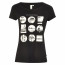 SALE % | Q/S designed by | T-Shirt - Regular Fit - Crewneck | Schwarz online im Shop bei meinfischer.de kaufen Variante 2