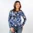 SALE % | Rabe | Pullover - Regular Fit - Print | Blau online im Shop bei meinfischer.de kaufen Variante 5