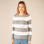 SALE % | Rabe | Pullover - Regular Fit - Streifen | Grau online im Shop bei meinfischer.de kaufen Variante 5