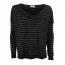 SALE % |  | Pullover - oversized - Glitzer-Stripes | Schwarz online im Shop bei meinfischer.de kaufen Variante 2