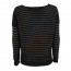 SALE % |  | Pullover - oversized - Glitzer-Stripes | Schwarz online im Shop bei meinfischer.de kaufen Variante 3