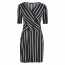 SALE % | s.Oliver BLACK LABEL | Kleid - Regular Fit - Stripes | Schwarz online im Shop bei meinfischer.de kaufen Variante 2