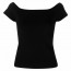 SALE % | s.Oliver BLACK LABEL | Shirt - Slim Fit - Off Shoulder | Schwarz online im Shop bei meinfischer.de kaufen Variante 2
