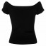SALE % | s.Oliver BLACK LABEL | Shirt - Slim Fit - Off Shoulder | Schwarz online im Shop bei meinfischer.de kaufen Variante 4
