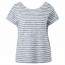SALE % | s.Oliver | T-Shirt - Loose Fit - Streifen | Blau online im Shop bei meinfischer.de kaufen Variante 2