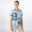 SALE % | s'questo | Hemdbluse - Regular Fit - Hawaii | Blau online im Shop bei meinfischer.de kaufen Variante 5