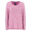 SALE % | s'questo | Sweatshirt - Loose Fit - Stripes | Pink online im Shop bei meinfischer.de kaufen Variante 2