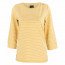 SALE % | s'questo | Sweatshirt - Regular Fit - Ringel | Gelb online im Shop bei meinfischer.de kaufen Variante 2