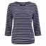SALE % | s'questo | Shirt - Loose Fit - Stripes | Blau online im Shop bei meinfischer.de kaufen Variante 2