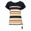 SALE % | s'questo | T-Shirt - Regular Fit - Stripes | Blau online im Shop bei meinfischer.de kaufen Variante 2