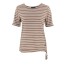 SALE % | s'questo | T-Shirt - Regular Fit - Stripes | Braun online im Shop bei meinfischer.de kaufen Variante 2