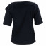 SALE % | s'questo | T-Shirt - Regular Fit - Boatneck | Schwarz online im Shop bei meinfischer.de kaufen Variante 3