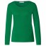 SALE % | Street One | T-Shirt - Regular Fit - Uni | Grün online im Shop bei meinfischer.de kaufen Variante 2