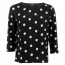 SALE % | Street One | Shirt - Regular Fit - Dots | Schwarz online im Shop bei meinfischer.de kaufen Variante 2
