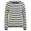 SALE % | Street One | Sweatshirt - Loose Fit - Stripes | Schwarz online im Shop bei meinfischer.de kaufen Variante 2
