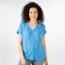 SALE % | Street One | Bluse - Loose Fit - unifarben | Blau online im Shop bei meinfischer.de kaufen Variante 4