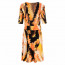 SALE % | Taifun | Kleid - Regular Fit - Print | Orange online im Shop bei meinfischer.de kaufen Variante 3
