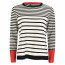 SALE % | Taifun | Pullover - Loose Fit - Stripes | Weiß online im Shop bei meinfischer.de kaufen Variante 2