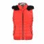 SALE % | Taifun | Steppweste - Regular Fit - Fake Fur | Rot online im Shop bei meinfischer.de kaufen Variante 2