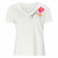 SALE % | Taifun | T-Shirt - Regular Fit - V-Neck | Weiß online im Shop bei meinfischer.de kaufen Variante 2