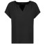 SALE % | Taifun | T-Shirt - Regular Fit - V-Neck | Schwarz online im Shop bei meinfischer.de kaufen Variante 2