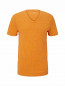 SALE % | Tom Tailor Men Casual | T-Shirt - Regular Fit - V-Neck | Orange online im Shop bei meinfischer.de kaufen Variante 2