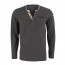 SALE % | Tom Tailor Men Casual | Henleyshirt - Regular Fit - Stripes | Grau online im Shop bei meinfischer.de kaufen Variante 2