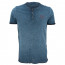 SALE % | Tom Tailor Men Casual | Henleyshirt - Regular Fit - meliert | Blau online im Shop bei meinfischer.de kaufen Variante 2