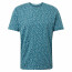 SALE % | Tom Tailor Men Casual | T-Shirt  -Regular Fit - Melange-Optik | Blau online im Shop bei meinfischer.de kaufen Variante 2