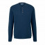 SALE % | Tom Tailor Men Casual | Henleyshirt - Regular Fit - Baumwolle | Blau online im Shop bei meinfischer.de kaufen Variante 2
