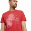SALE % | Tom Tailor Men Casual | T-Shirt -Regular Fit - Print | Rot online im Shop bei meinfischer.de kaufen Variante 5