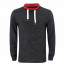 SALE % | Tom Tailor Men Casual | Sweatshirt - Regular Fit - Schalkragen | Grau online im Shop bei meinfischer.de kaufen Variante 2