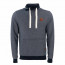 SALE % | Tom Tailor Men Casual | Sweatshirt - Regular Fit - Schalkragen | Blau online im Shop bei meinfischer.de kaufen Variante 2