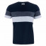 SALE % | Tom Tailor Men Casual | T-Shirt - Regular Fit - Colorblock | Blau online im Shop bei meinfischer.de kaufen Variante 2